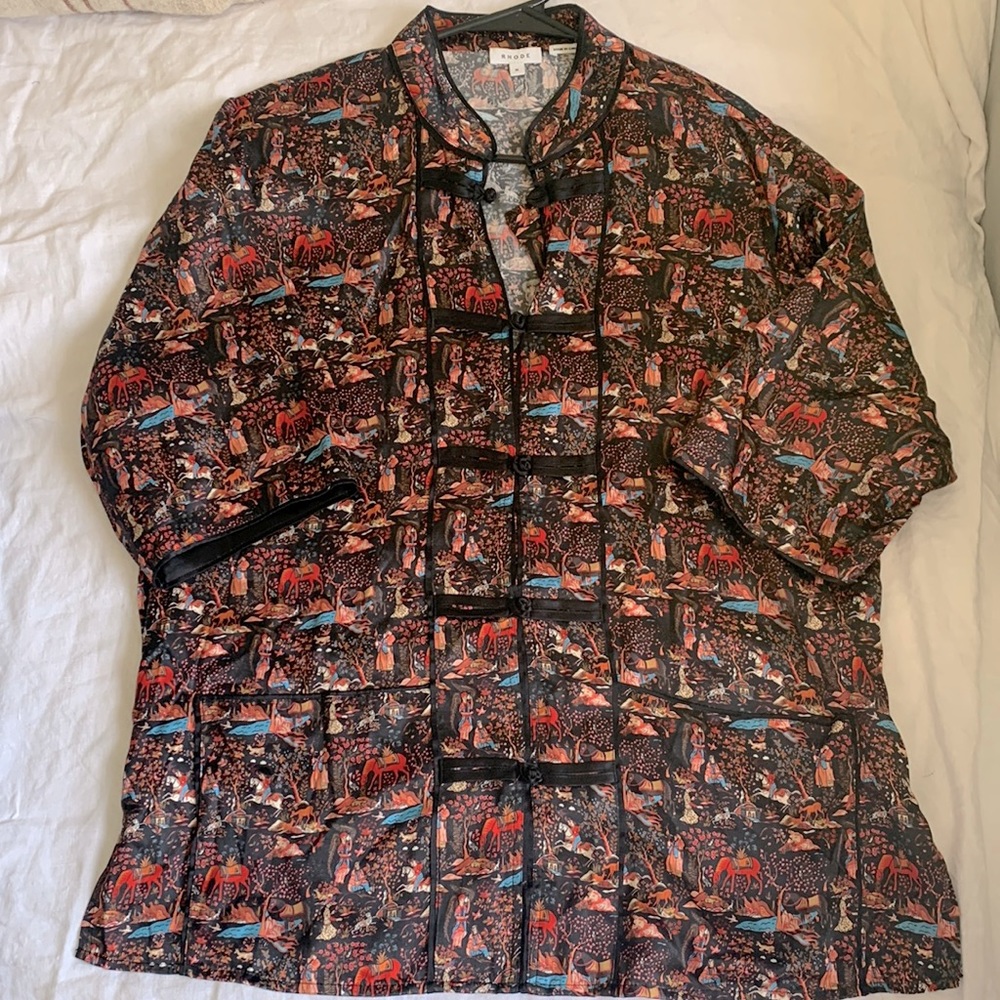 Rhode Silk Button Down